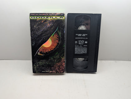 Godzilla - VHS – actual VHS tape and packaging sold by Canada VHS.