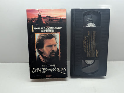 Dances with Wolves - VHS – actual VHS tape and packaging sold by Canada VHS.