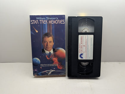 William Shatner's Star Trek Memories - VHS – actual VHS tape and packaging sold by Canada VHS.