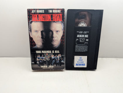 Arlington Road - VHS – actual VHS tape and packaging sold by Canada VHS.