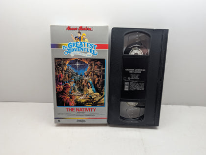 The Greatest Adventure: Stories from the Bible - The Nativity - VHS – actual VHS tape and packaging sold by Canada VHS.