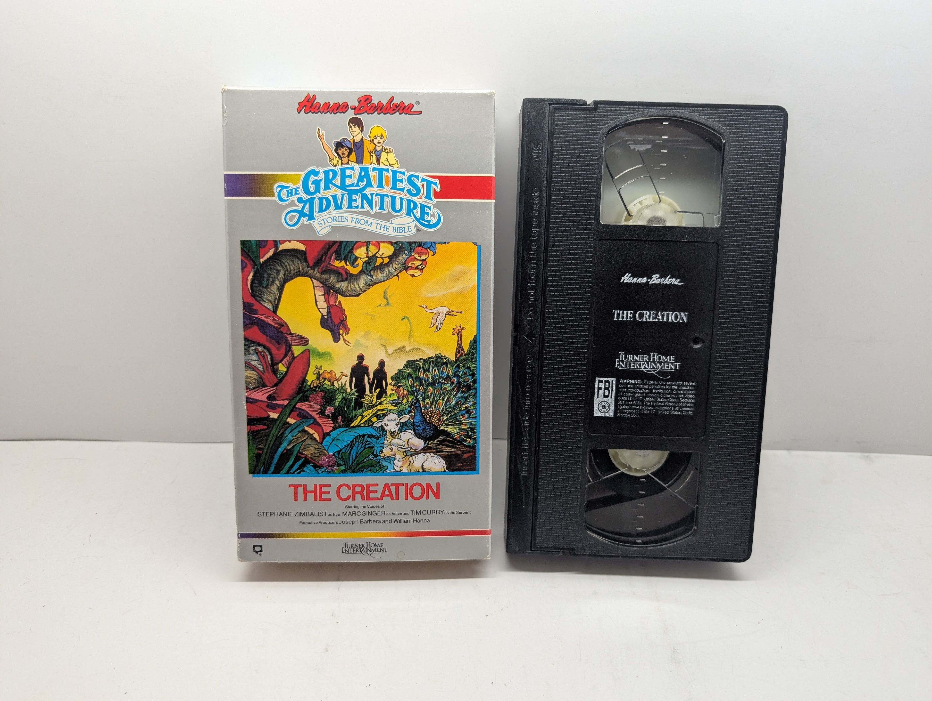 The Greatest Adventure: Stories from the Bible - The Creation - VHS – actual VHS tape and packaging sold by Canada VHS.