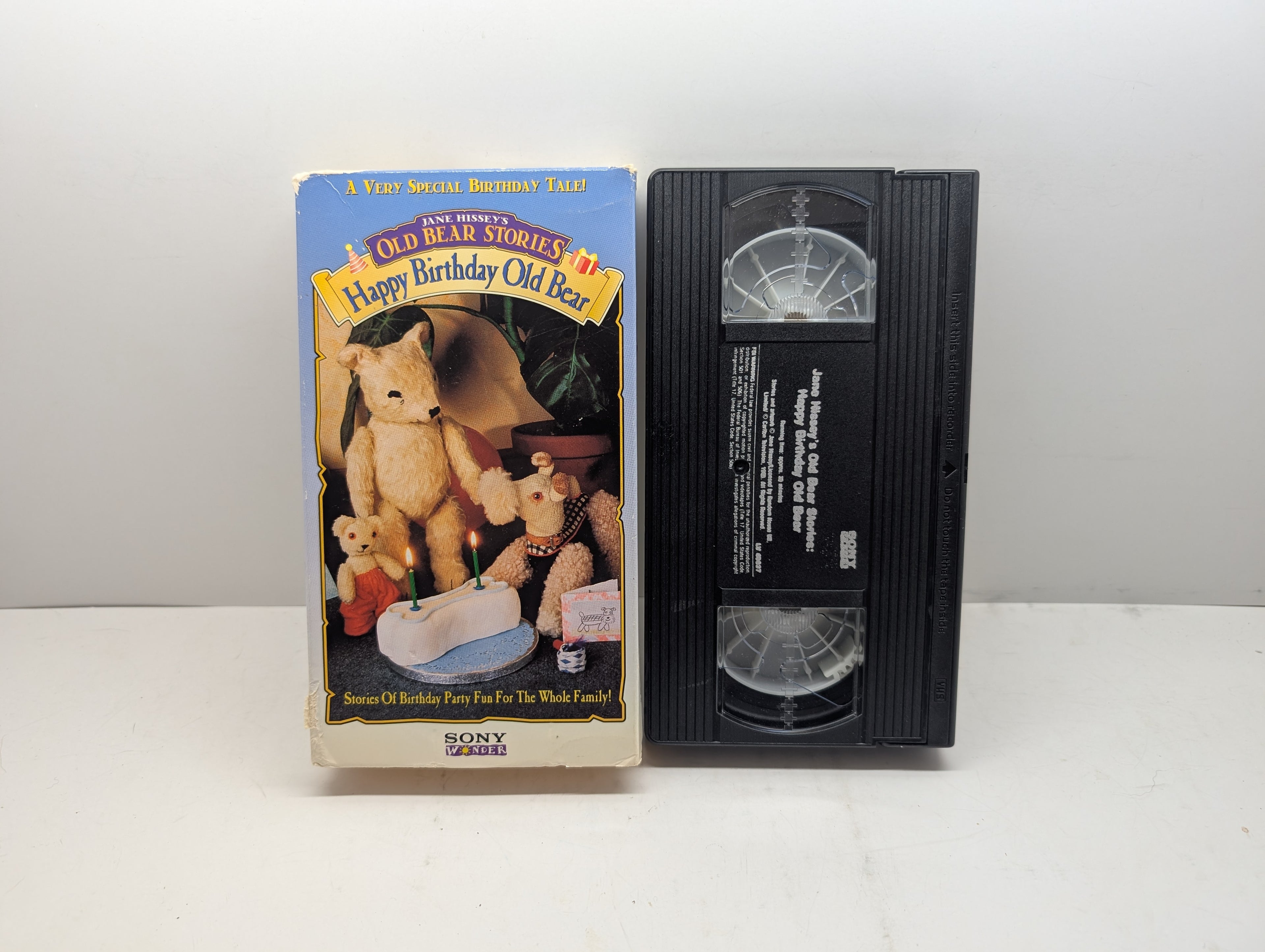 Old Bear Stories: Happy Birthday Old Bear - VHS – actual VHS tape and packaging sold by Canada VHS.