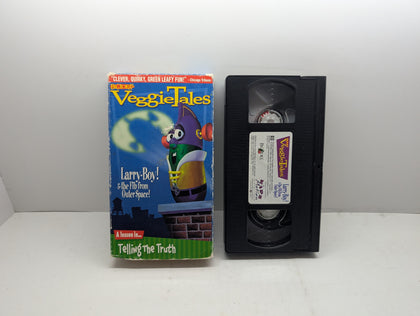 VeggieTales: LarryBoy! & the Fib from Outer Space! - VHS – actual VHS tape and packaging sold by Canada VHS.