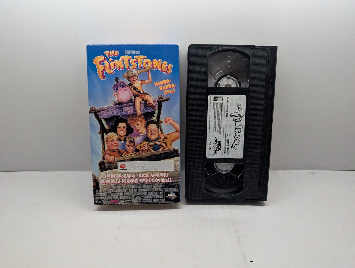 The Flintstones - VHS – actual VHS tape and packaging sold by Canada VHS.