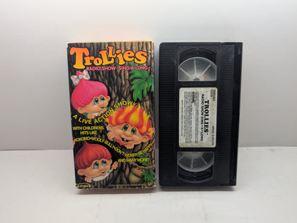 Trollies: Radio Show Sing-A-Long - VHS – actual VHS tape and packaging sold by Canada VHS.