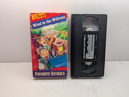 Disney's Wind in the Willows: Favorite Stories - VHS – actual VHS tape and packaging sold by Canada VHS.