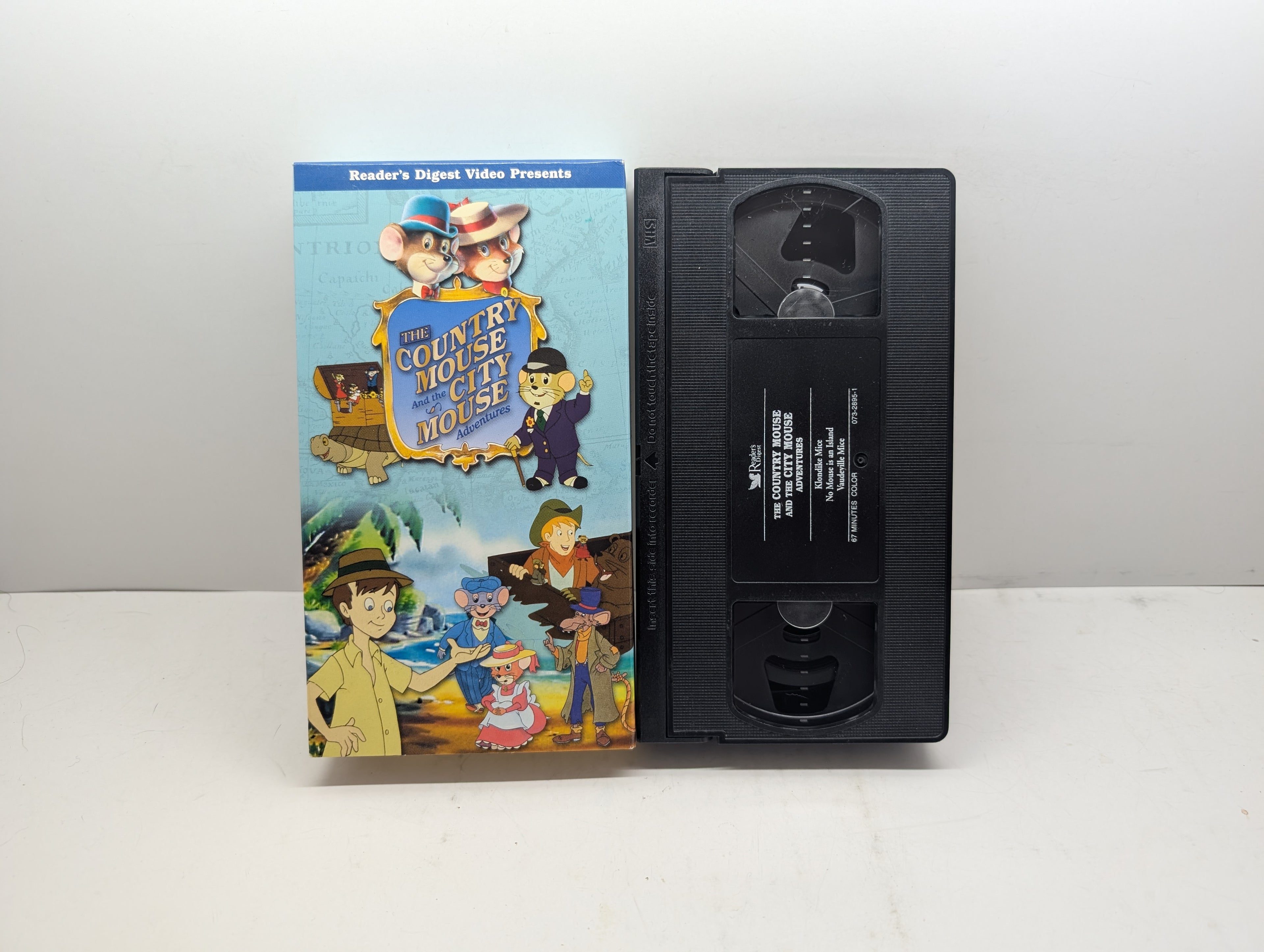 The Country Mouse and the City Mouse Adventures - VHS – actual VHS tape and packaging sold by Canada VHS.