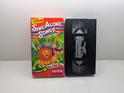Disney's Sing-Along Songs: The Lion King - Circle of Life - VHS – actual VHS tape and packaging sold by Canada VHS.
