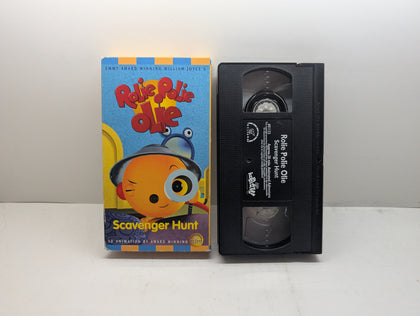 Rolie Polie Olie: Scavenger Hunt - VHS – actual VHS tape and packaging sold by Canada VHS.