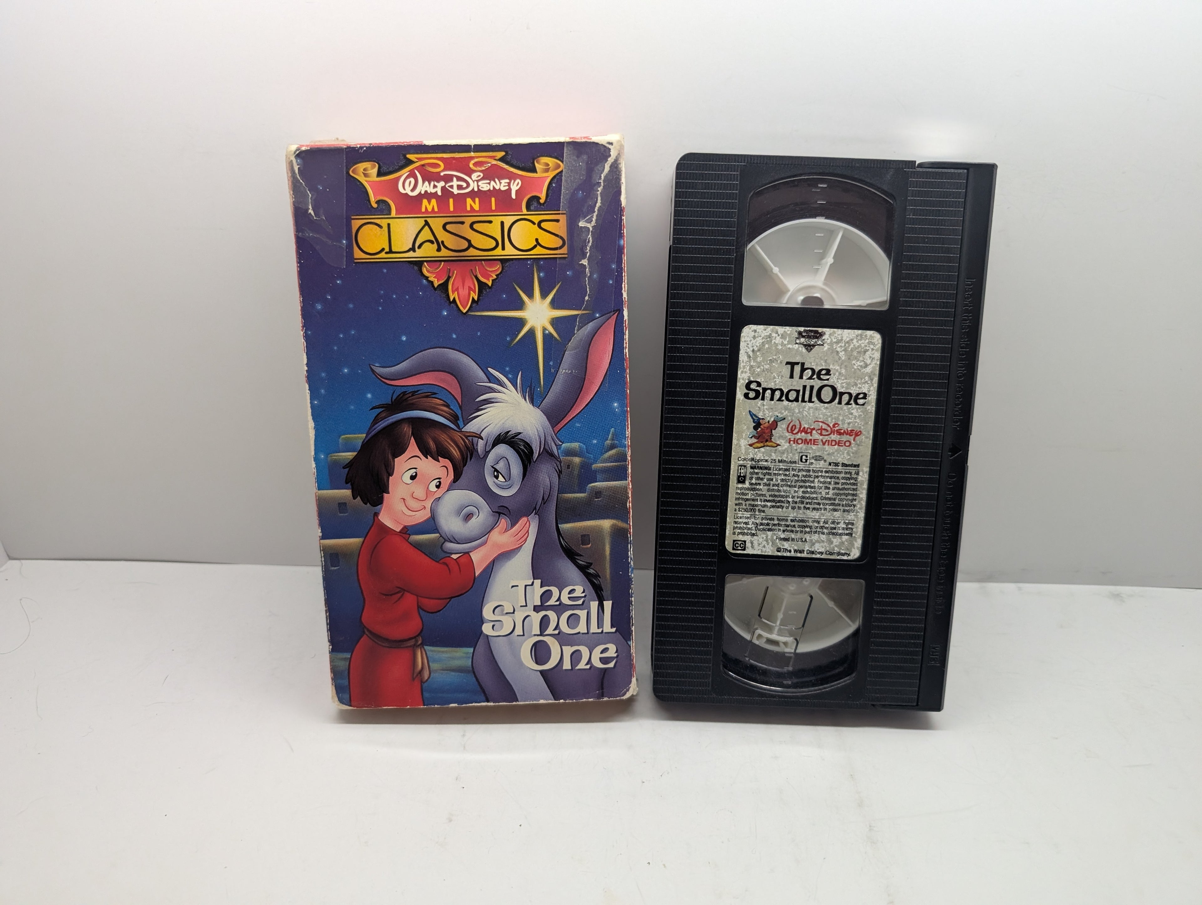 Walt Disney Mini Classics: The Small One - VHS – actual VHS tape and packaging sold by Canada VHS.