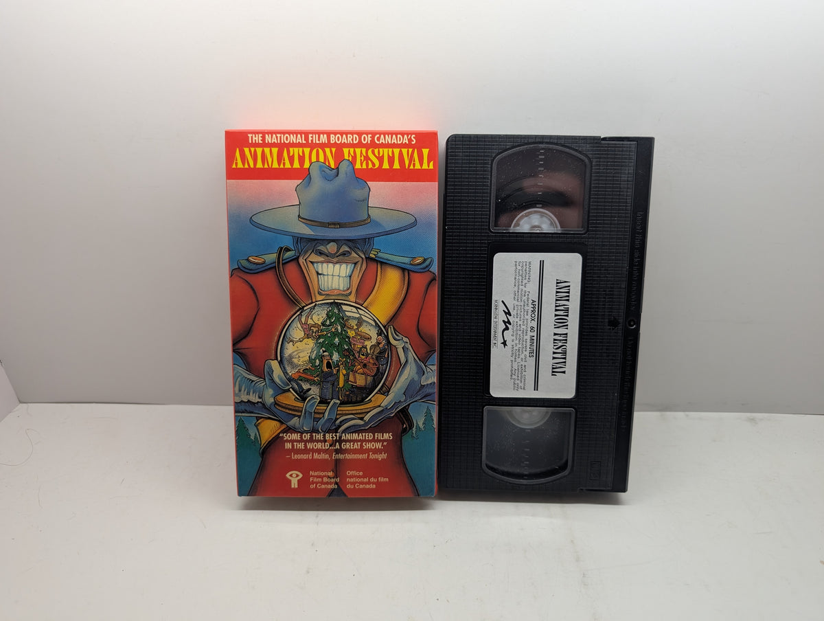 National Film Board of Canada's Animation Festival - VHS – actual VHS tape and packaging sold by Canada VHS.