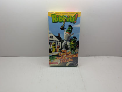 Ribbits!: The Great Follywood Fizzle - VHS – actual VHS tape and packaging sold by Canada VHS.