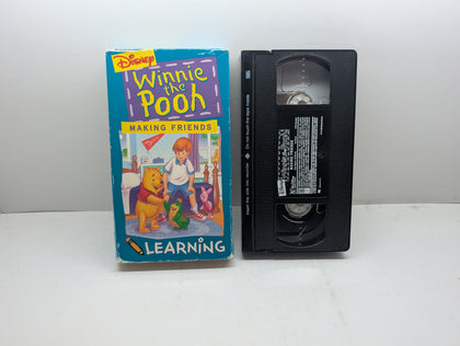 Disney's Winnie the Pooh: Making Friends - VHS – actual VHS tape and packaging sold by Canada VHS.