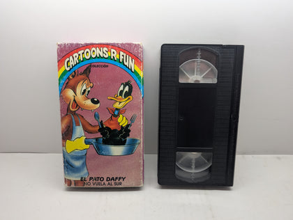 Cartoons-R-Fun: El Pato Daffy - Yo Vuela Al Sur - VHS – actual VHS tape and packaging sold by Canada VHS.