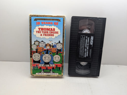10 Years of Thomas the Tank Engine & Friends: Best Friends - VHS – actual VHS tape and packaging sold by Canada VHS.