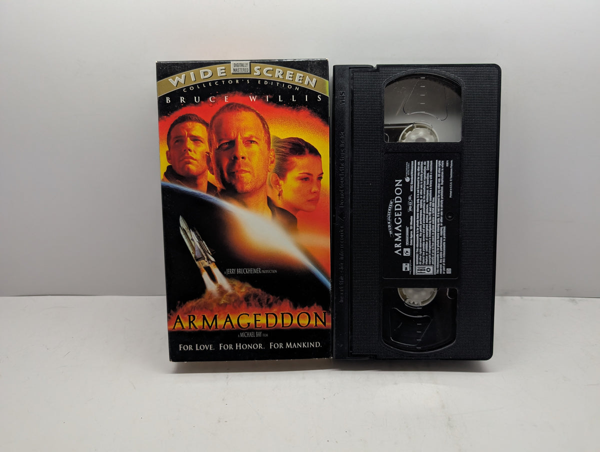 Armageddon VHS - actual item pictured