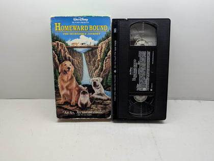 Homeward Bound: The Incredible Journey VHS - actual item pictured