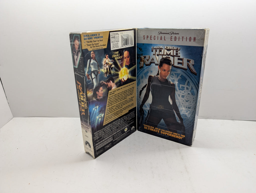 Lara Croft: Tomb Raider VHS - actual item pictured