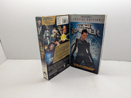 Lara Croft: Tomb Raider VHS - actual item pictured