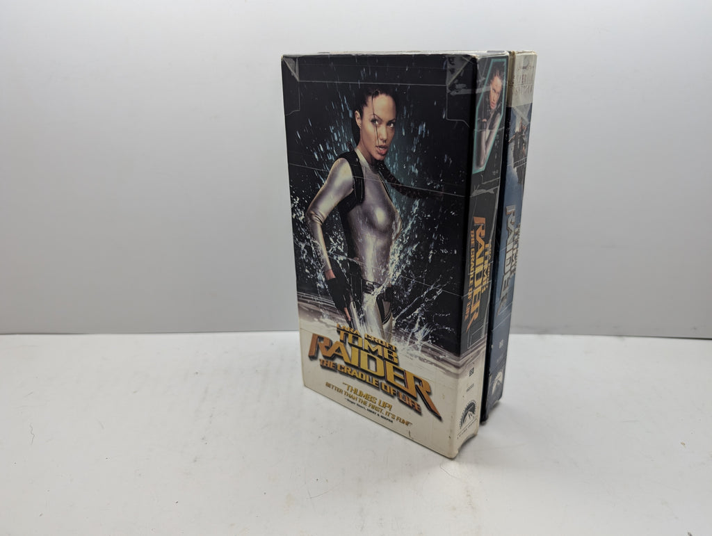 Lara Croft: Tomb Raider VHS - actual item pictured