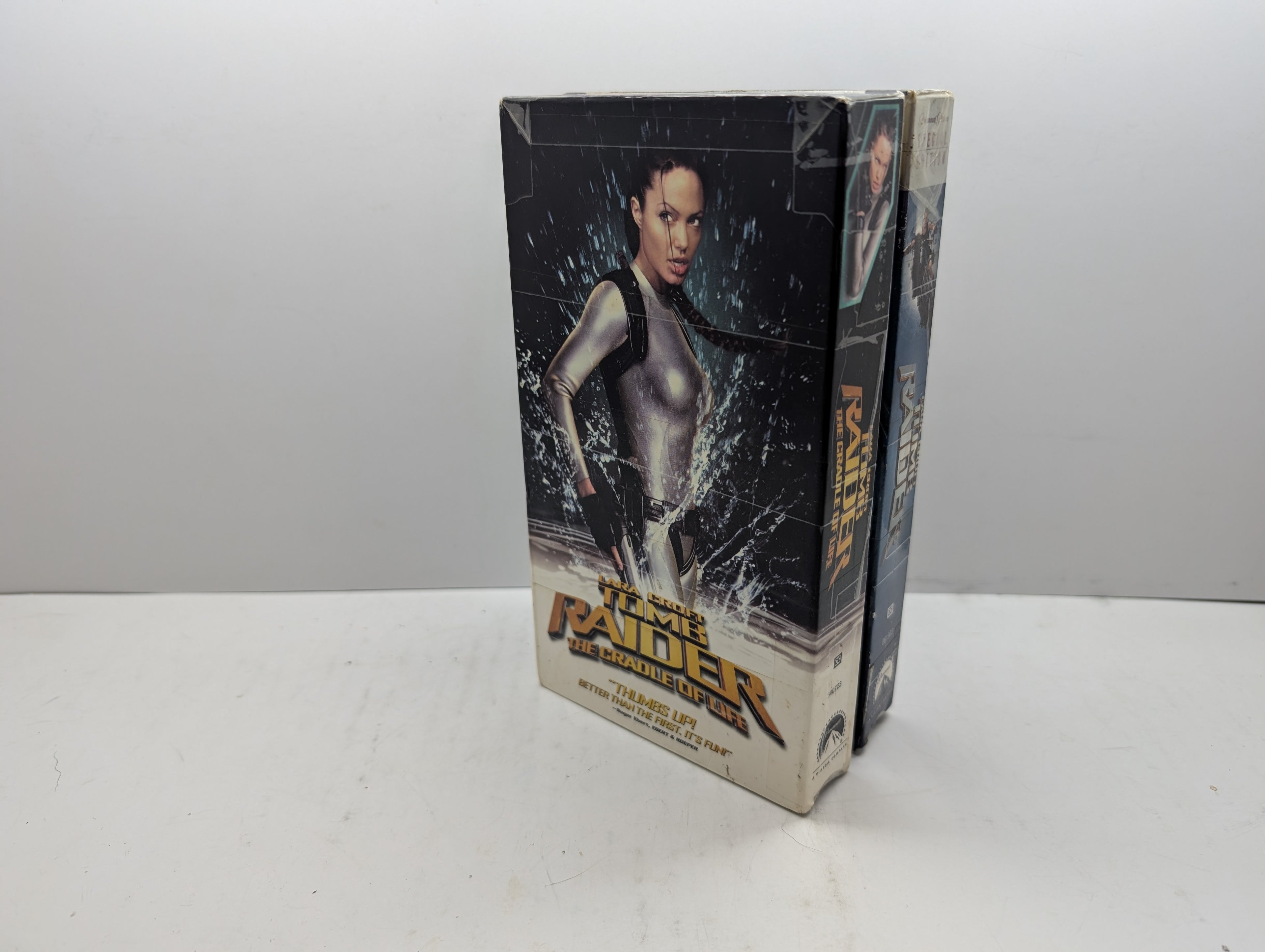 Lara Croft: Tomb Raider VHS - actual item pictured