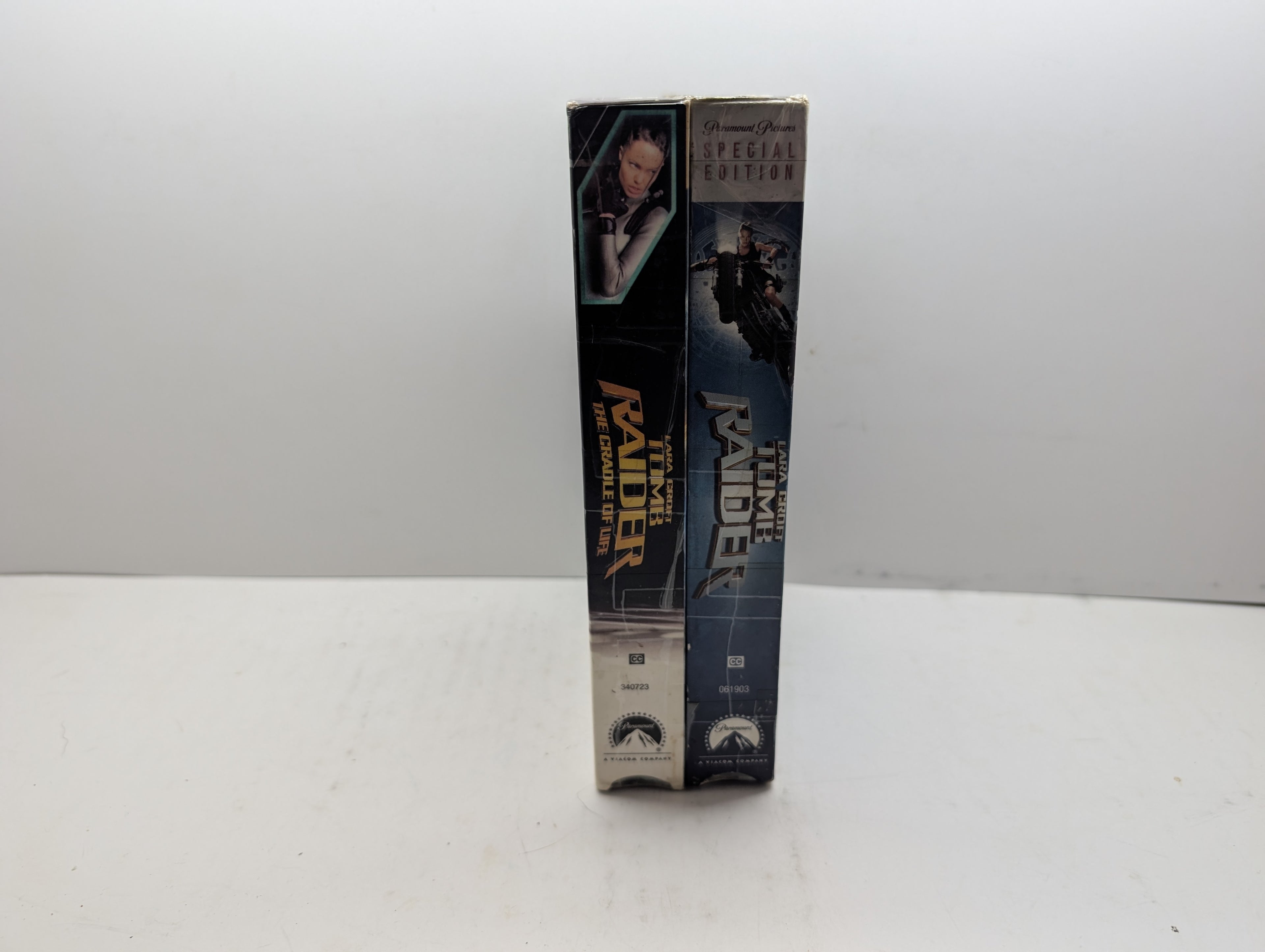 Lara Croft: Tomb Raider VHS - actual item pictured