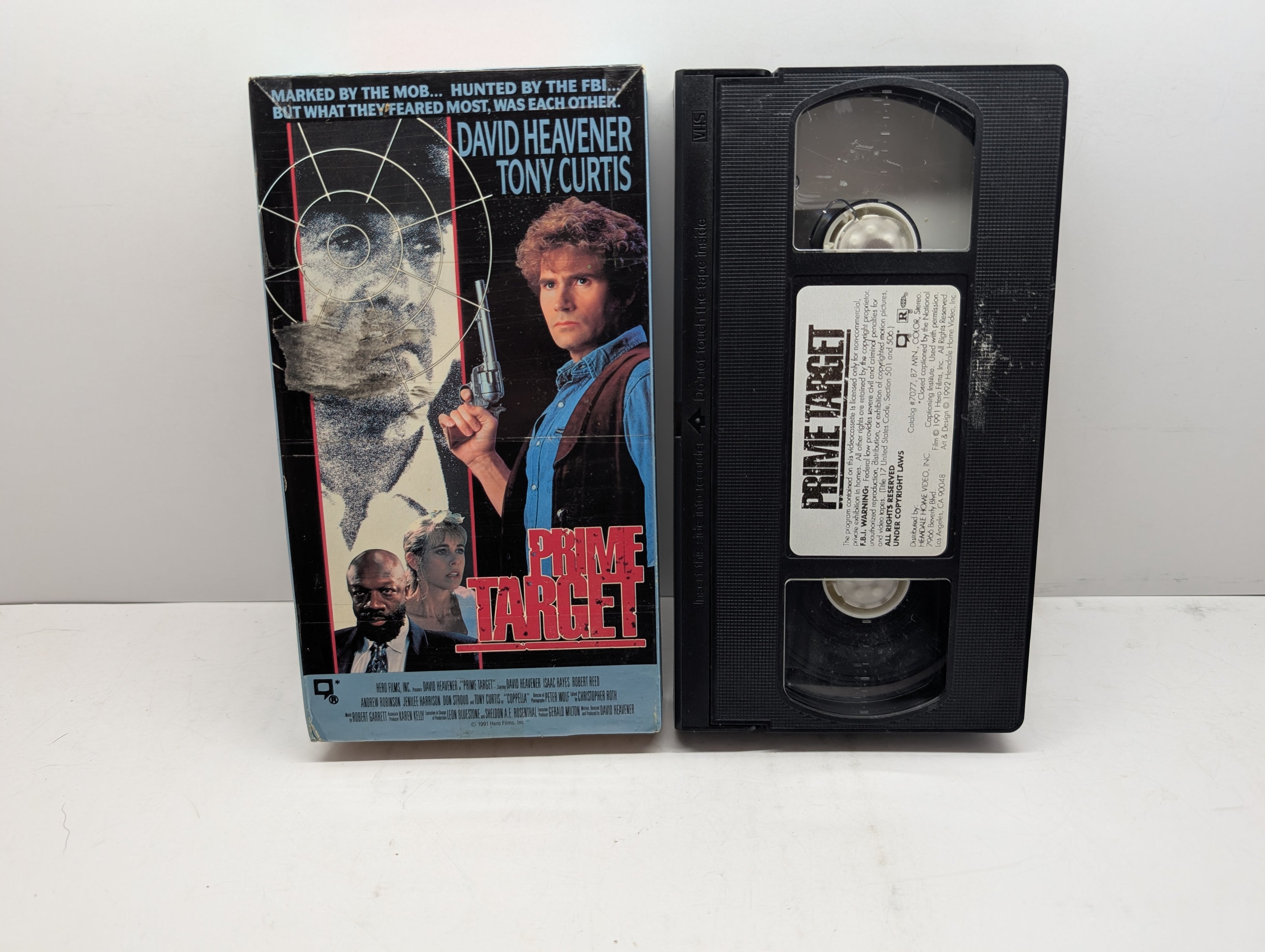 Prime Target VHS - actual item pictured