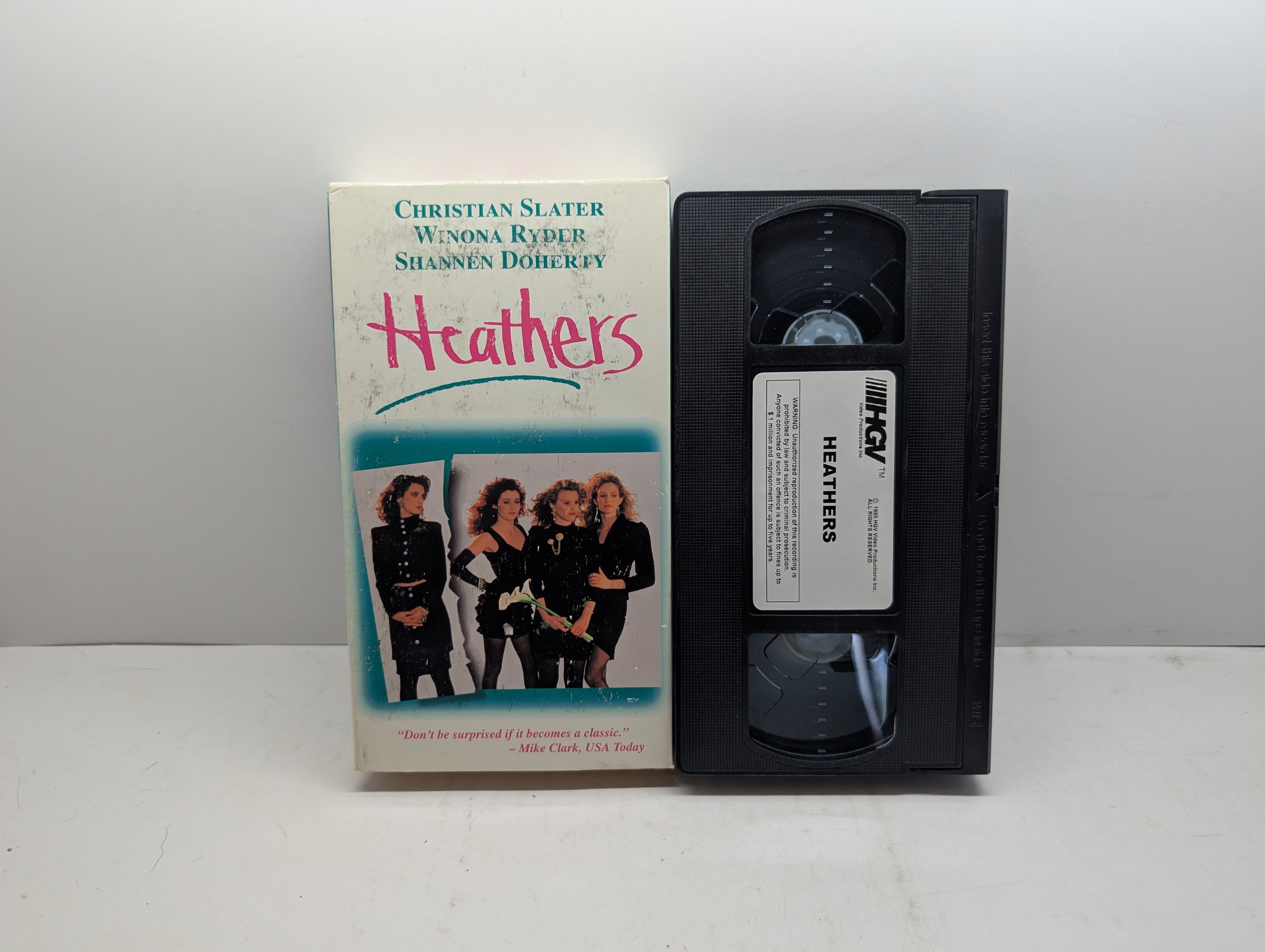 Heathers VHS - actual item pictured