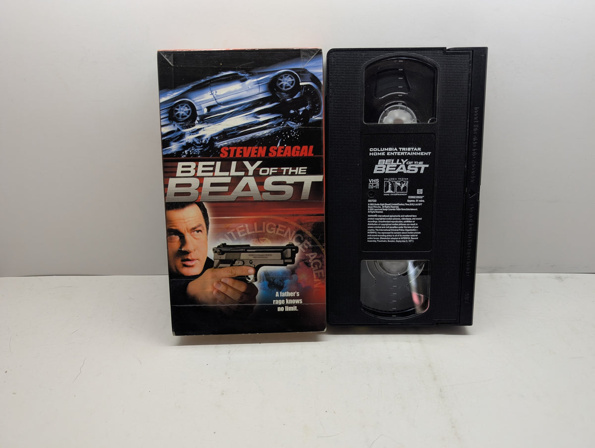 Belly of the Beast VHS - actual item pictured