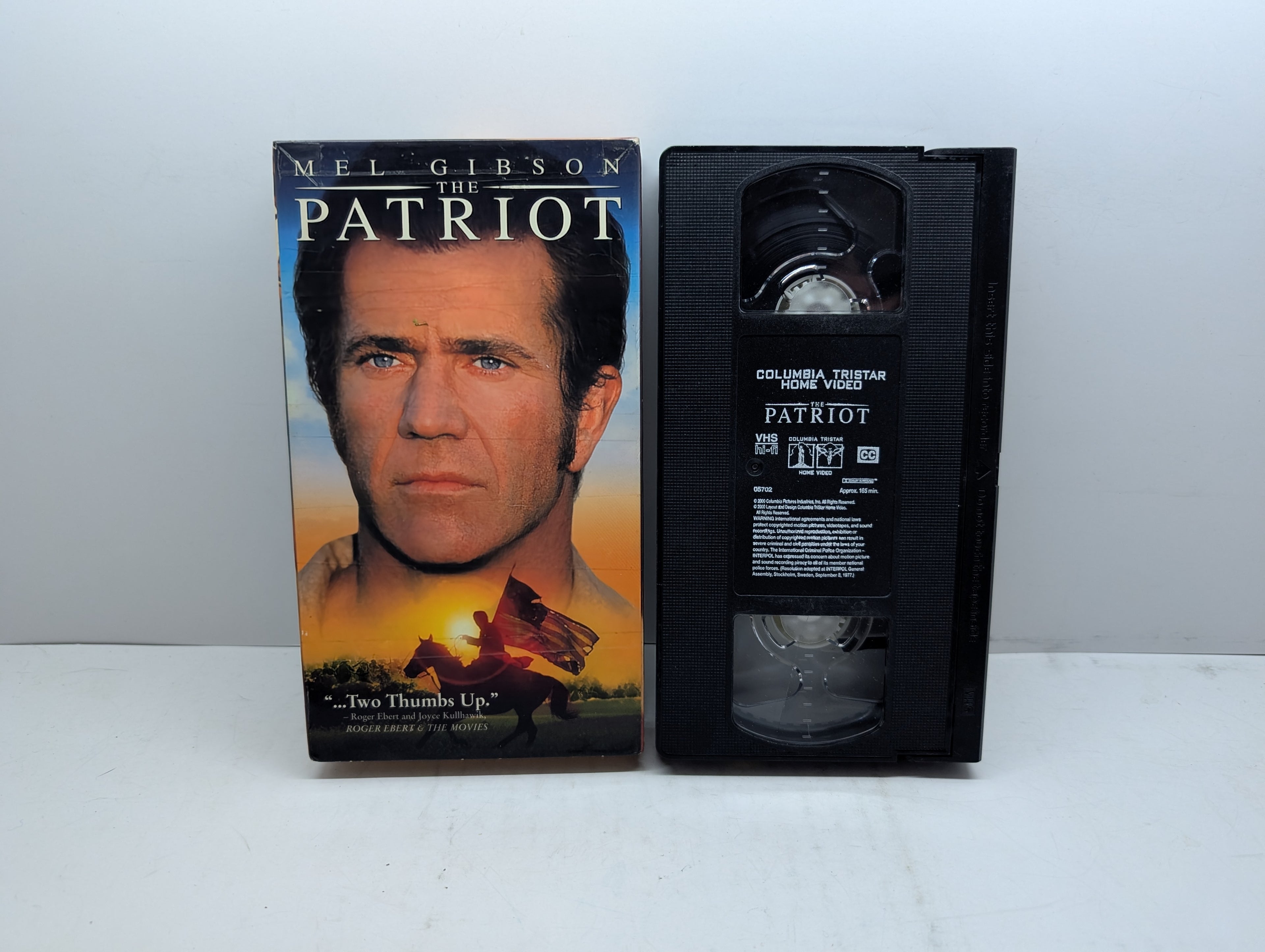The Patriot VHS - actual item pictured