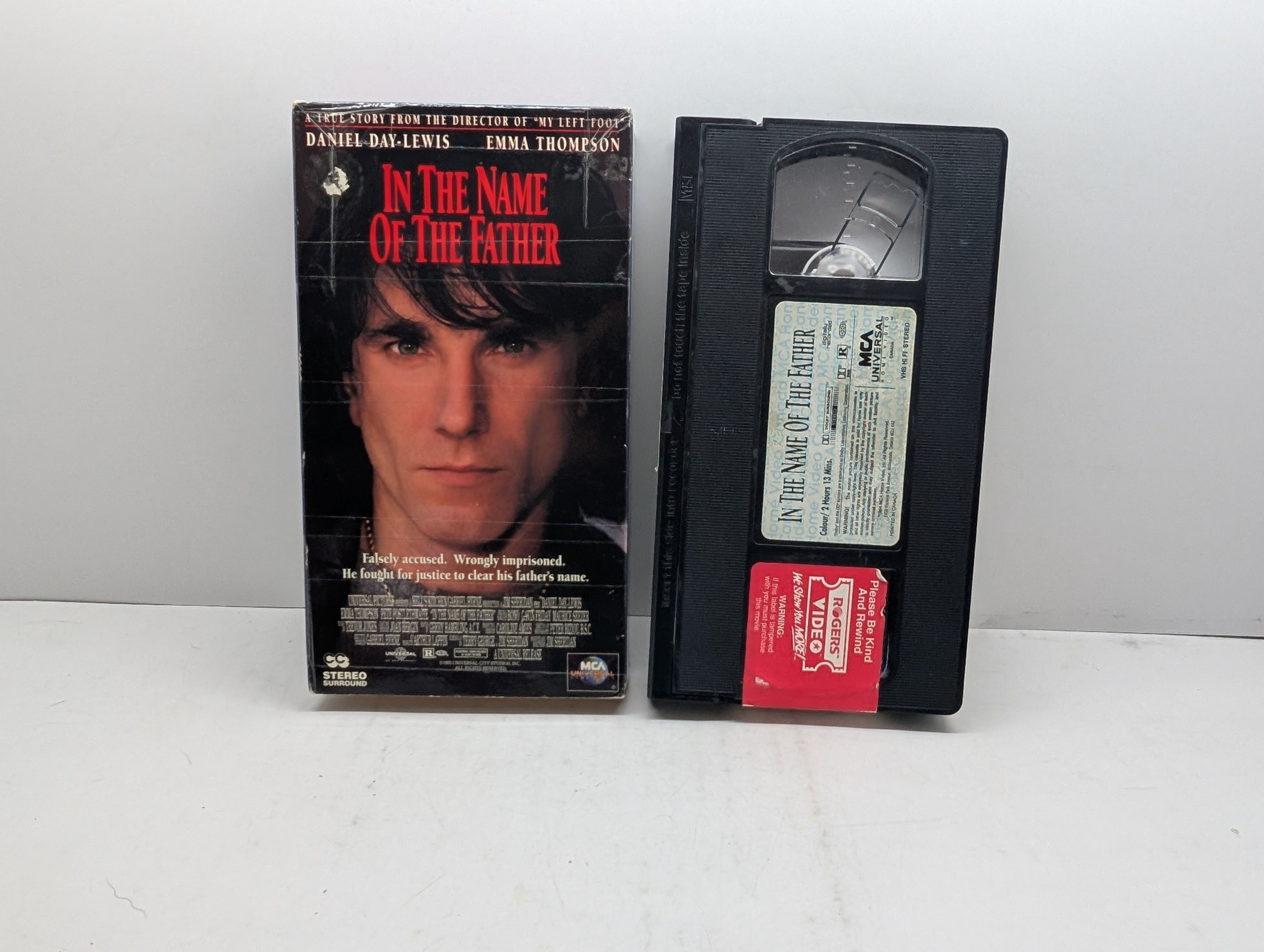 In the Name of the Father VHS - actual item pictured