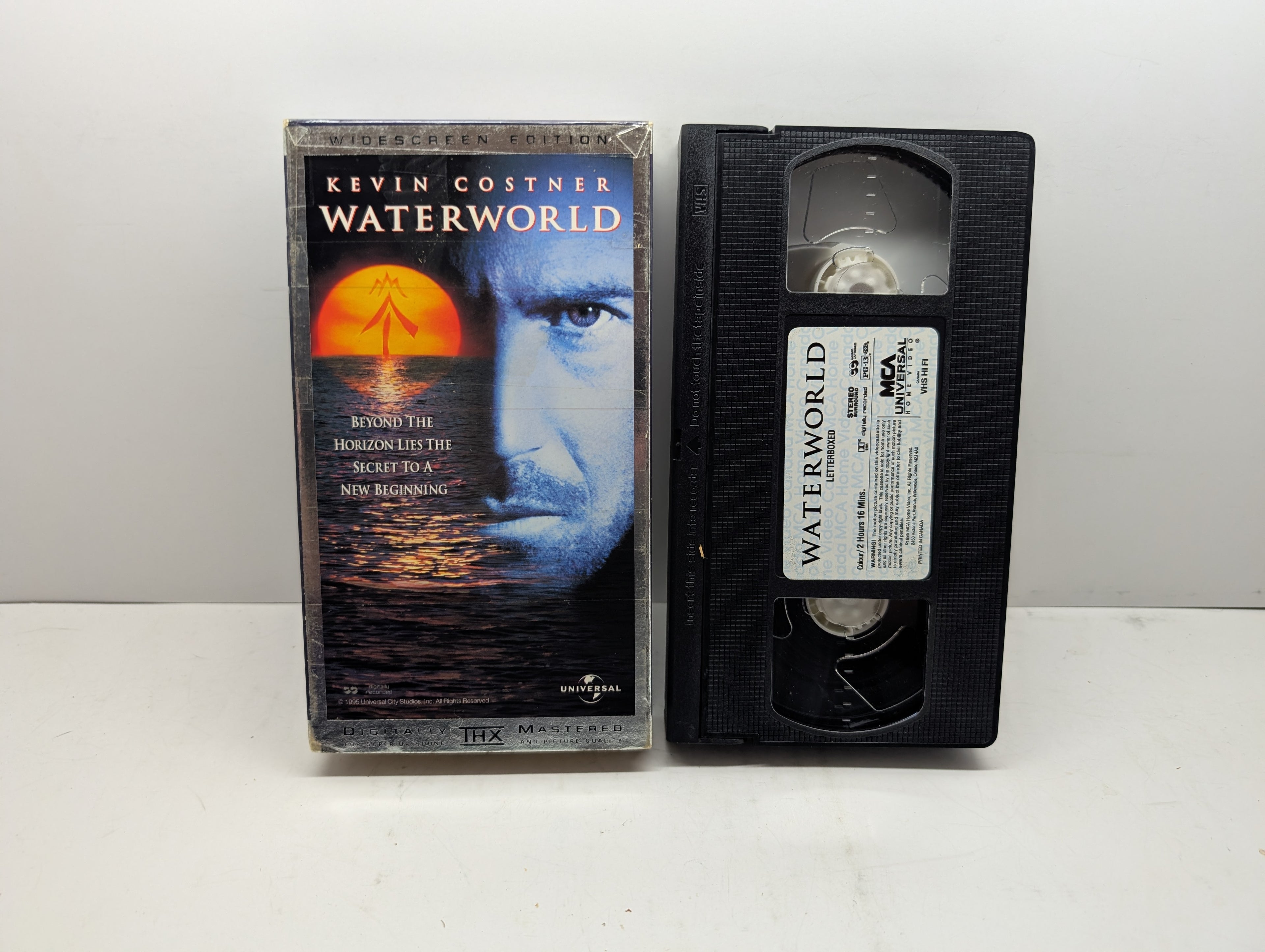 Waterworld VHS - actual item pictured