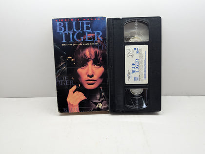 Blue Tiger VHS - actual item pictured