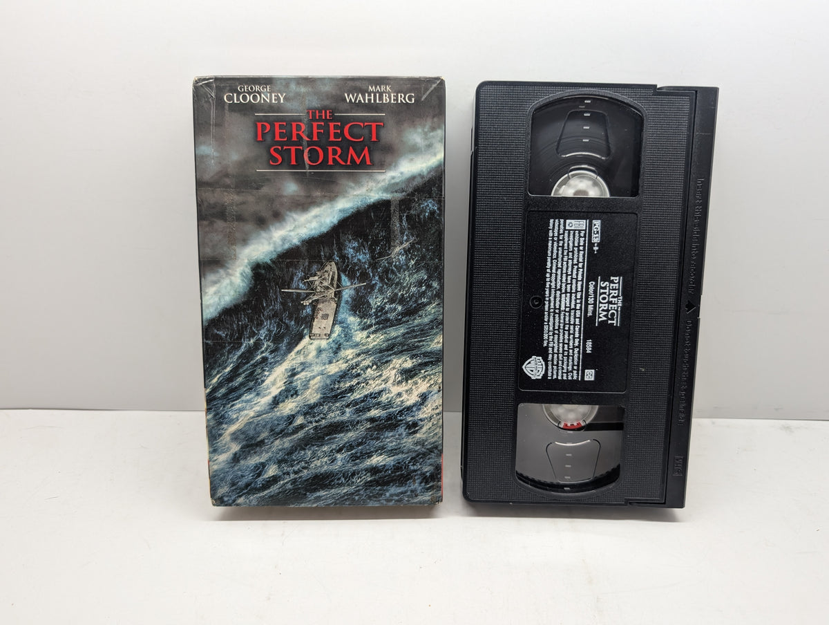 The Perfect Storm VHS - actual item pictured