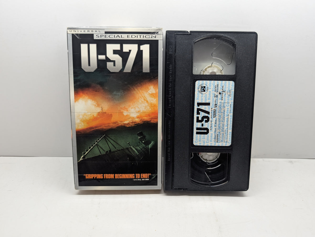 U-571 Special Edition VHS - actual item pictured