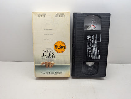 What Lies Beneath VHS - actual item pictured