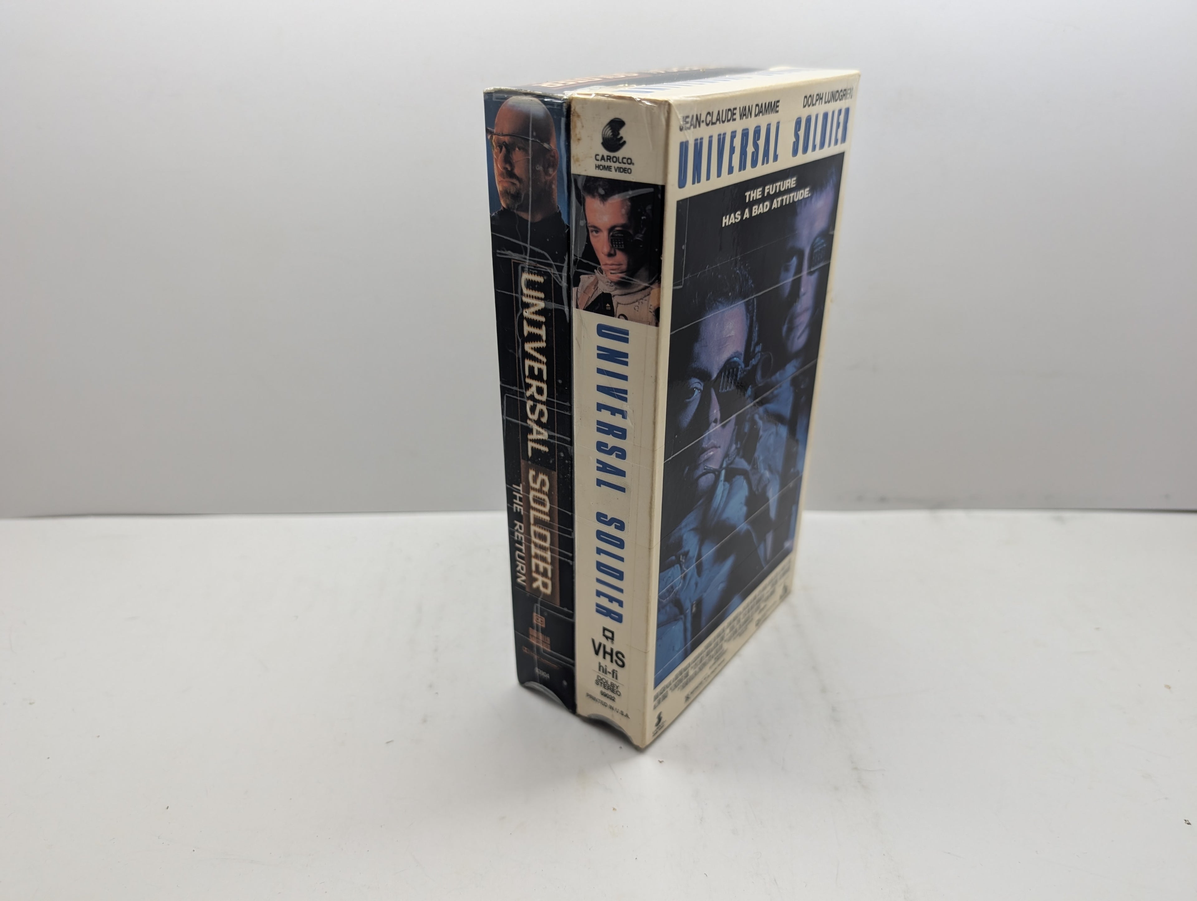 Universal Soldier set VHS - actual item pictured