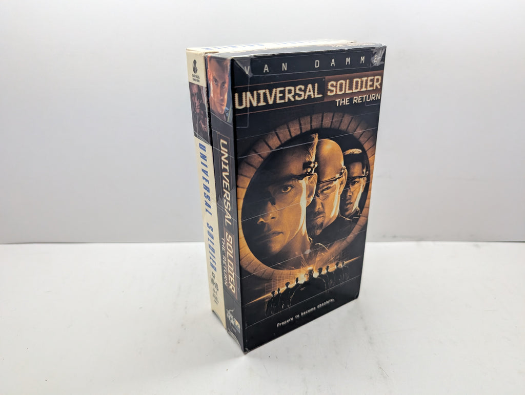 Universal Soldier set VHS - actual item pictured