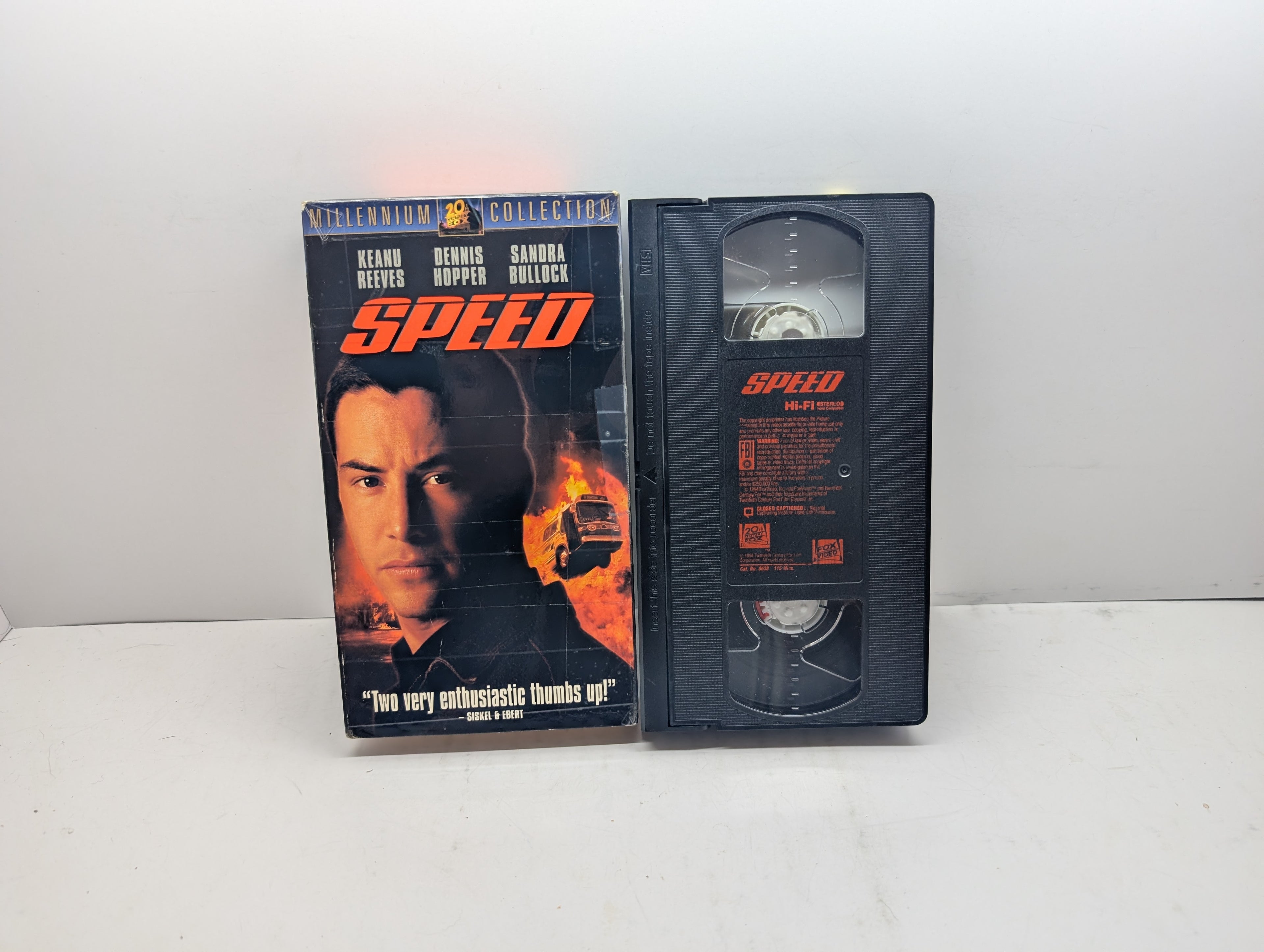 Speed VHS - actual item pictured