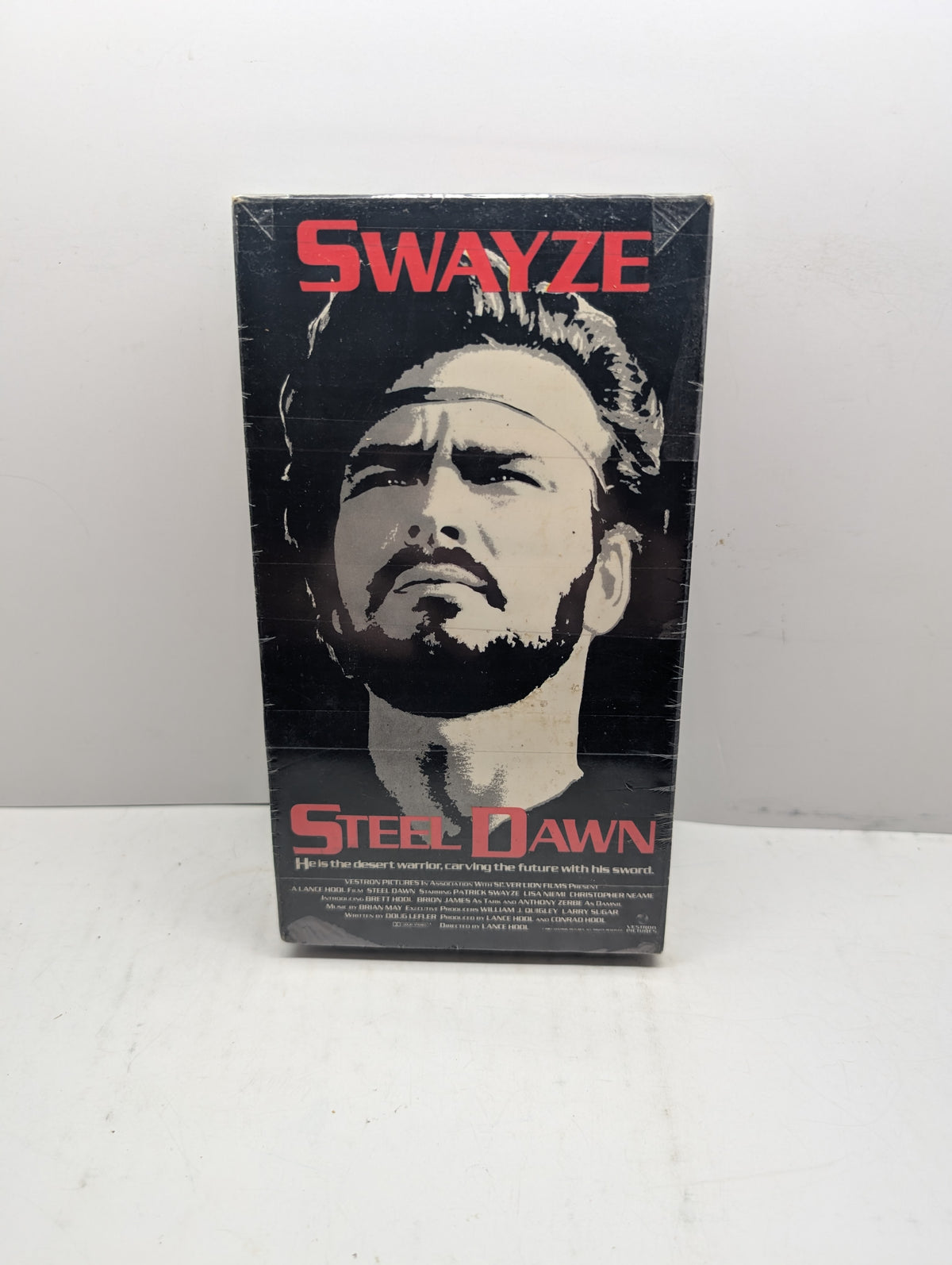 Steel Dawn - VHS – actual VHS tape and packaging sold by Canada VHS.