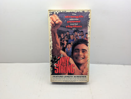Only the Strong (screener) - VHS – actual VHS tape and packaging sold by Canada VHS.