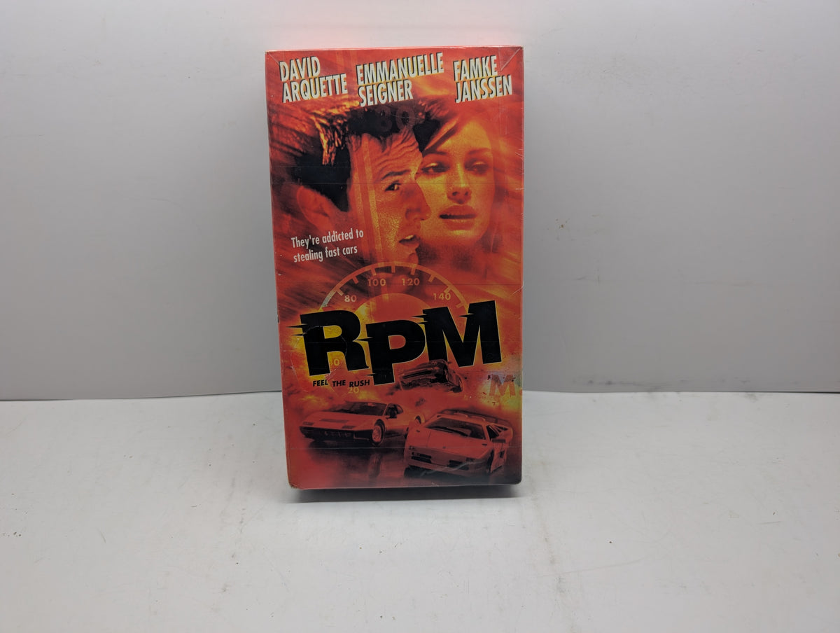 RPM - VHS – actual VHS tape and packaging sold by Canada VHS.