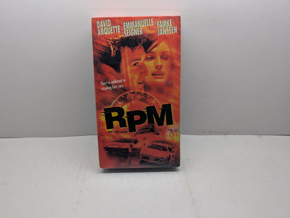 RPM - VHS – actual VHS tape and packaging sold by Canada VHS.