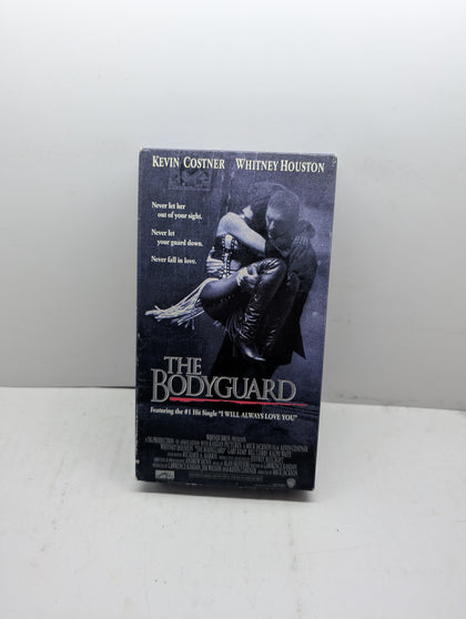 The Bodyguard - VHS – actual VHS tape and packaging sold by Canada VHS.