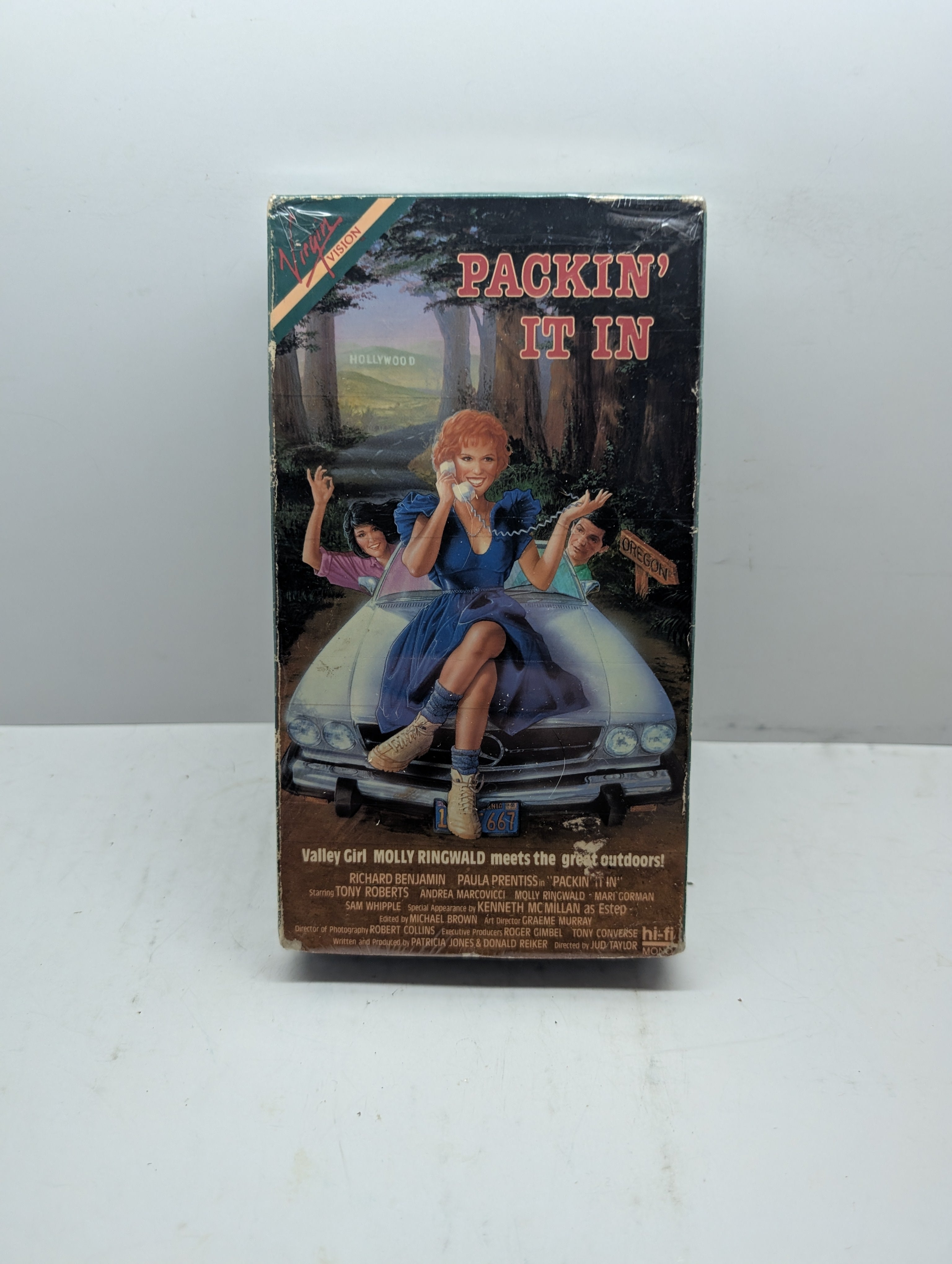 Race the Sun - VHS – actual VHS tape and packaging sold by Canada VHS.