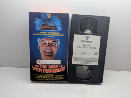 The Man with Two Brains - VHS – actual VHS tape and packaging sold by Canada VHS.