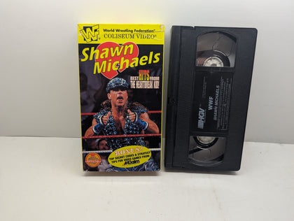 Shawn Michaels: Best Hits from the Heartbreak Kid! - VHS – actual VHS tape and packaging sold by Canada VHS.