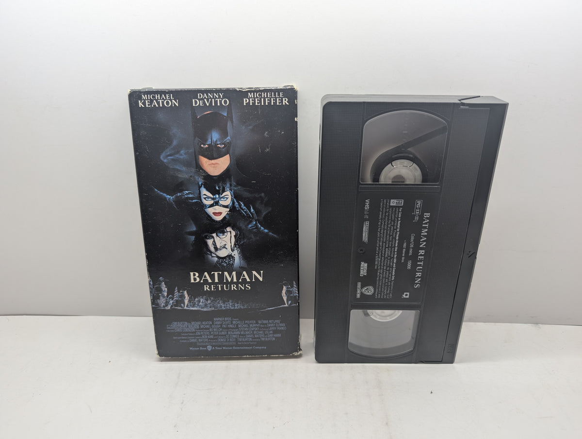 Batman Returns VHS - actual item pictured