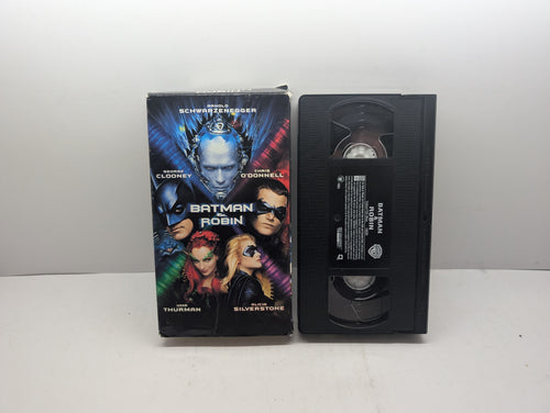 Batman & Robin VHS - actual item pictured